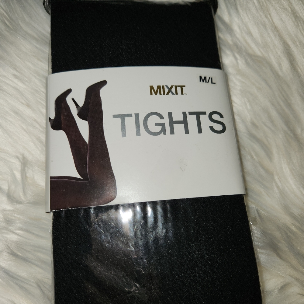 Mixit Cable Rib Super Opaque Tight